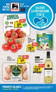 Ziar promoțional Mega Image, valabil de la 2025-07-10 până la 2025-07-16.