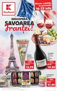 Ziar promoțional Kaufland, valabil de la 2025-07-16 până la 2025-07-22.