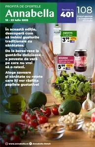 Ziar promoțional Annabella, valabil de la 2025-07-10 până la 2025-07-23.