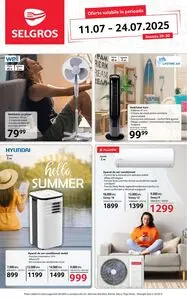 Ziar promoțional Selgros, valabil de la 2025-07-11 până la 2025-07-24.