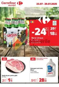 Ziar promoțional Carrefour, valabil de la 2025-07-23 până la 2025-07-29.
