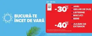 Ziar promoțional Carrefour, valabil de la 2025-07-23 până la 2025-07-29.