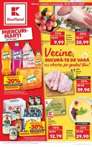 Ziar promoțional Kaufland, valabil de la 2025-07-23 până la 2025-07-29.