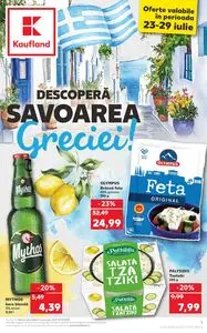 Ziar promoțional Kaufland, valabil de la 2025-07-23 până la 2025-07-29.