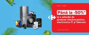 Ziar promoțional Carrefour, valabil de la 2025-07-23 până la 2025-08-05.