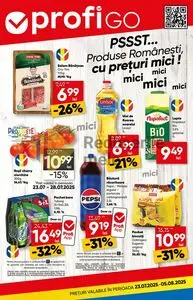 Ziar promoțional Profi, valabil de la 2025-07-23 până la 2025-08-05.