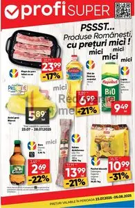 Ziar promoțional Profi, valabil de la 2025-07-23 până la 2025-08-05.