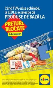 Ziar promoțional Lidl, valabil de la 2025-08-04 până la 2025-08-10.