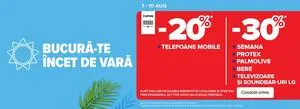 Ziar promoțional Carrefour, valabil de la 2025-08-07 până la 2025-08-10.