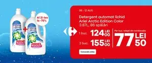 Ziar promoțional Carrefour, valabil de la 2025-08-06 până la 2025-08-12.