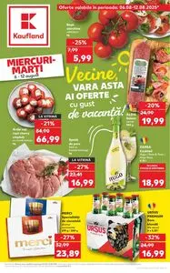 Ziar promoțional Kaufland, valabil de la 2025-08-06 până la 2025-08-12.