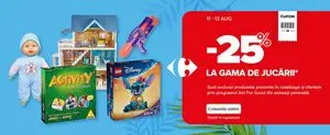 Ziar promoțional Carrefour, valabil de la 2025-08-11 până la 2025-08-13.