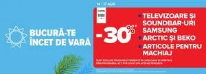 Ziar promoțional Carrefour, valabil de la 2025-08-14 până la 2025-08-17.
