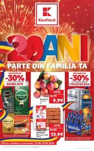 Ziar promoțional Kaufland, valabil de la 2025-08-13 până la 2025-08-19.