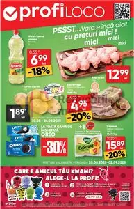 Ziar promoțional Profi, valabil de la 2025-08-20 până la 2025-09-02.
