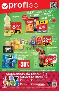 Ziar promoțional Profi, valabil de la 2025-08-20 până la 2025-09-02.