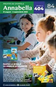 Ziar promoțional Annabella, valabil de la 2025-08-21 până la 2025-09-03.