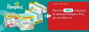 Ziar promoțional Carrefour, valabil de la 2025-08-26 până la 2025-09-03.