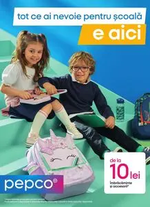 Ziar promoțional Pepco, valabil de la 2025-08-28 până la 2025-09-03.