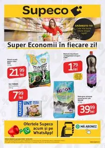 Ziar promoțional Supeco, valabil de la 2025-08-28 până la 2025-09-10.