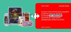 Ziar promoțional Carrefour, valabil de la 2025-08-13 până la 2025-09-16.