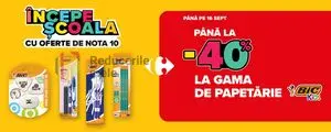 Ziar promoțional Carrefour, valabil de la 2025-08-13 până la 2025-09-16.