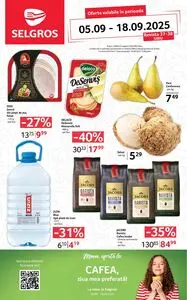 Ziar promoțional Selgros, valabil de la 2025-09-05 până la 2025-09-18.