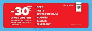 Ziar promoțional Carrefour, valabil de la 2025-09-11 până la 2025-09-19.