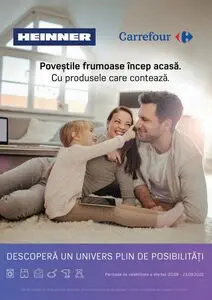 Ziar promoțional Carrefour, valabil de la 2025-08-20 până la 2025-09-23.