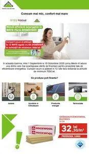 Ziar promoțional Leroy Merlin, valabil de la 2025-09-23 până la 2025-09-29.