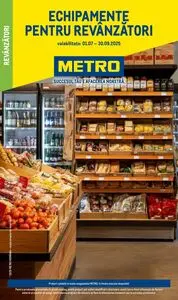 Ziar promoțional Metro, valabil de la 2025-07-01 până la 2025-09-30.