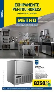 Ziar promoțional Metro, valabil de la 2025-07-01 până la 2025-09-30.
