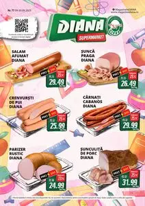 Ziar promoțional Diana, valabil de la 2025-09-09 până la 2025-09-30.