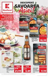 Ziar promoțional Kaufland, valabil de la 2025-09-24 până la 2025-09-30.