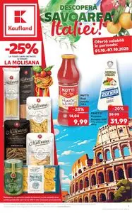 Ziar promoțional Kaufland, valabil de la 2025-10-01 până la 2025-10-07.