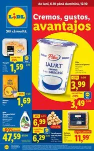 Ziar promoțional Lidl, valabil de la 2025-10-06 până la 2025-10-12.