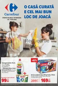 Ziar promoțional Carrefour, valabil de la 2025-10-01 până la 2025-10-14.