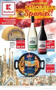 Ziar promoțional Kaufland, valabil de la 2025-10-08 până la 2025-10-14.