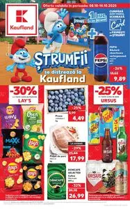 Ziar promoțional Kaufland, valabil de la 2025-10-08 până la 2025-10-14.