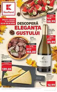 Ziar promoțional Kaufland, valabil de la 2025-10-22 până la 2025-10-28.