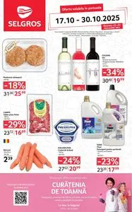 Ziar promoțional Selgros, valabil de la 2025-10-17 până la 2025-10-30.
