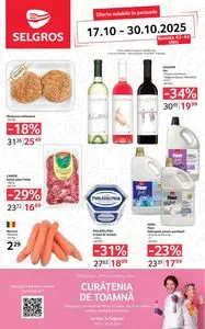 Ziar promoțional Selgros, valabil de la 2025-10-17 până la 2025-10-30.