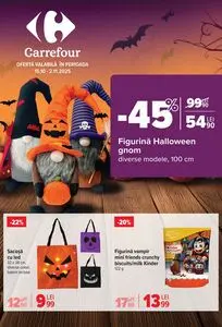 Ziar promoțional Carrefour, valabil de la 2025-10-15 până la 2025-11-02.