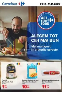 Ziar promoțional Carrefour, valabil de la 2025-10-29 până la 2025-11-11.