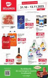 Ziar promoțional Selgros, valabil de la 2025-10-31 până la 2025-11-13.
