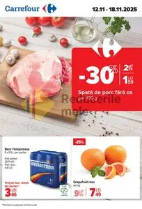 Ziar promoțional Carrefour, valabil de la 2025-11-12 până la 2025-11-18.