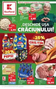 Ziar promoțional Kaufland, valabil de la 2025-11-12 până la 2025-11-18.