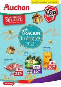 Ziar promoțional Auchan, valabil de la 2025-11-19 până la 2025-12-02.