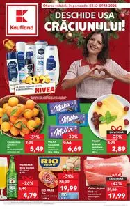 Ziar promoțional Kaufland, valabil de la 2025-11-03 până la 2025-12-09.