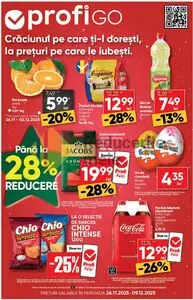 Ziar promoțional Profi, valabil de la 2025-11-26 până la 2025-12-09.